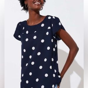 LOFT | Polka Dot Blouse